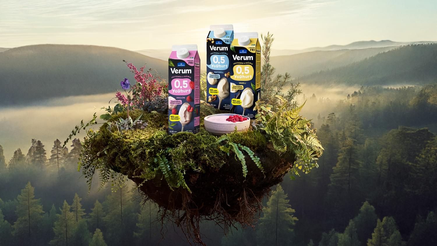 Verum 0,5% Yoghurt med extra protein.