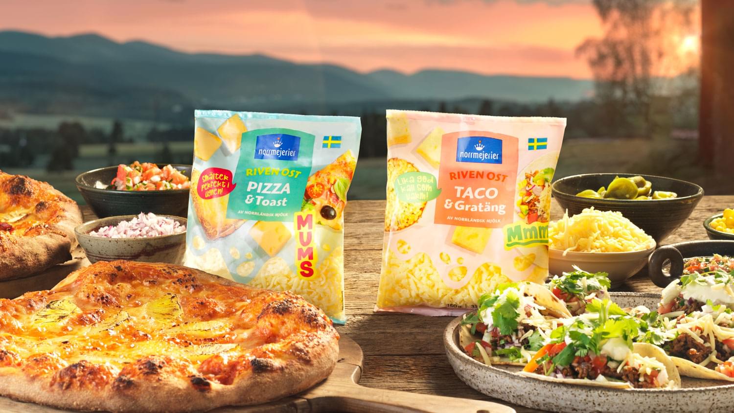 Riven Taco&Gratäng och Pizza&Toast