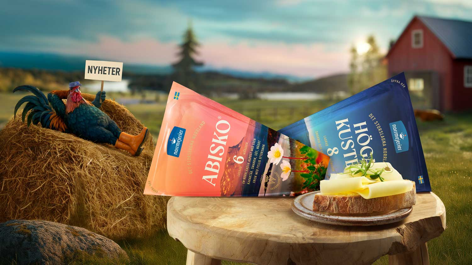 Vecka 37 kommer Höga Kusten 30% och Abisko 31%.