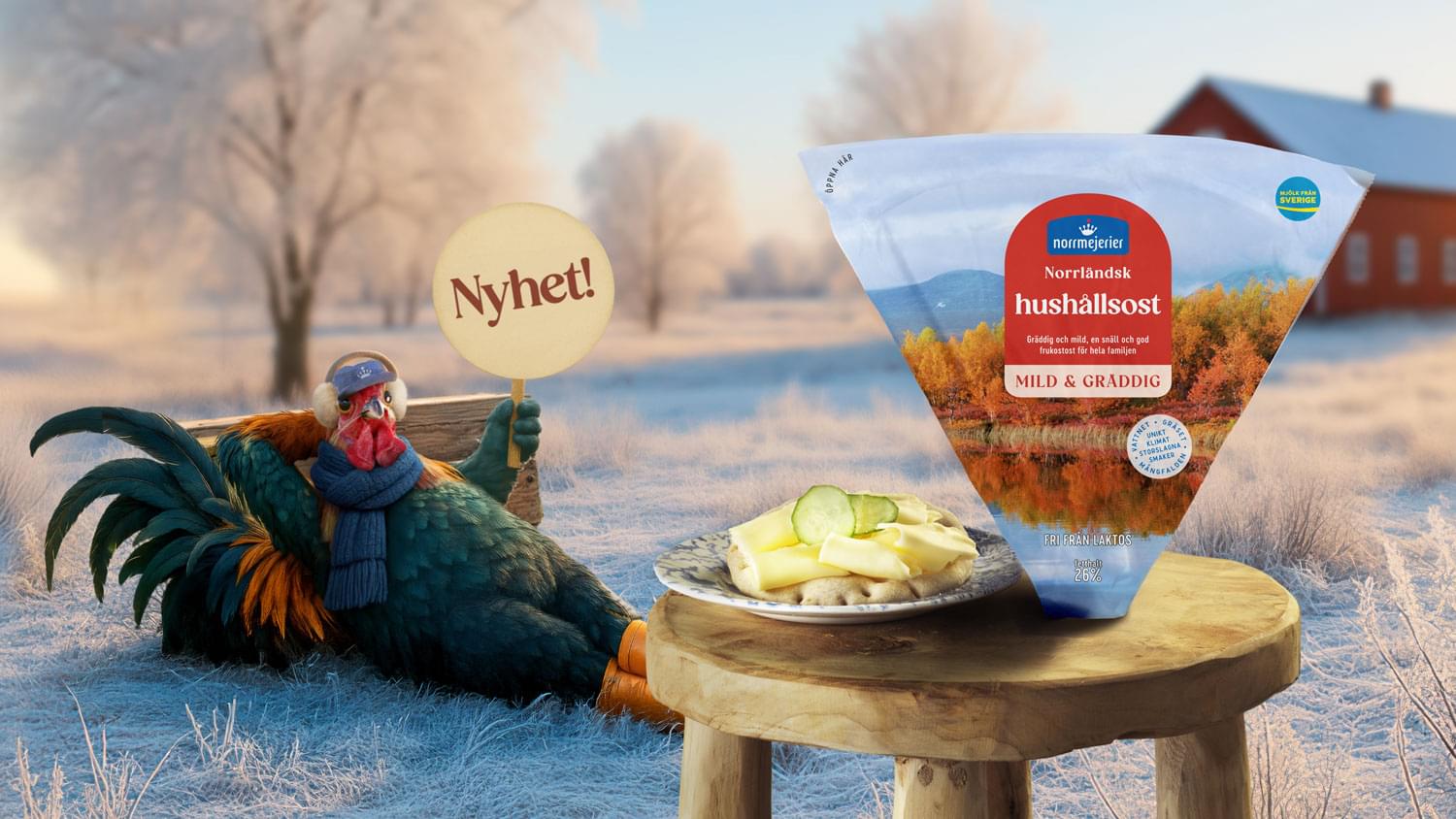 Äntligen – En norrländsk hushållsost!